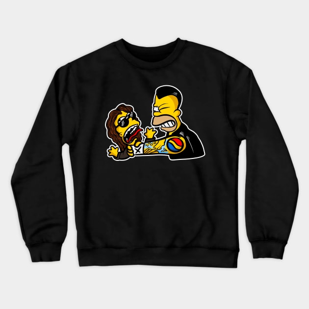 WHY YOU LITTLE Crewneck Sweatshirt by ofthedead209